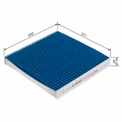 Filtro cabina BOSCH 0 986 628 584 - Vista aggiuntiva 5