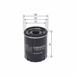 Filtro olio BOSCH F 026 407 347 - Vista aggiuntiva 7