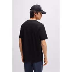 HUGO 50447978_001_S camicia e top Maglietta Girocollo Manica corta Cotone - Vista aggiuntiva 5