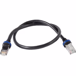 Mobotix 2m RJ-45 Cable, 2 m, Nero, Maschio/Maschio, 2x RJ-45