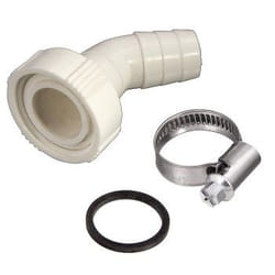Hama 00110812 raccordo e adattatore per tubo Connettore per tubo Plastica Bianco 1 pz