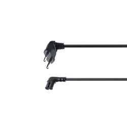 Hama 00137229 cavo di alimentazione Nero 1,5 m