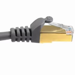 Hama Cavo rete Patch 8p8c M (RJ 45)/8p8c M (RJ 45), 3 metri, CAT 5e, STP, connettori dorati, grigio, 1 stella - Vista aggiuntiva 2