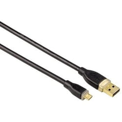 Hama USB Connection cavo USB 0,75 m USB A USB B Nero