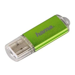 Hama Laeta 64GB unità flash USB USB tipo A 2.0 Verde, Trasparente