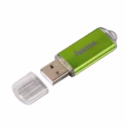 Hama Laeta 64GB unità flash USB USB tipo A 2.0 Verde, Trasparente