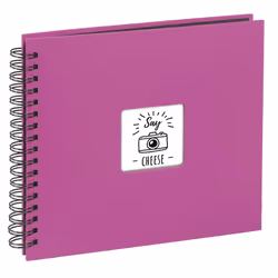 Hama 4047443167477, Rosa, 100 fogli, 10 x 15, Rilegatura a spirale, Nero, 280 mm