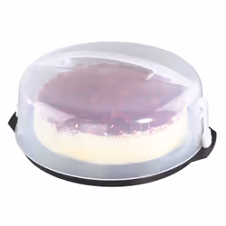 Xavax 00111514 contenitore per torta Rotondo Plastica Antracite, Trasparente - Vista aggiuntiva 5
