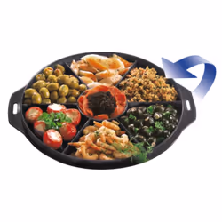 Xavax 00111514 contenitore per torta Rotondo Plastica Antracite, Trasparente - Vista aggiuntiva 7