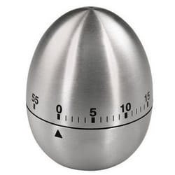 Xavax 00095302 orologio da parete e da tavolo Orologio meccanico Argento