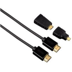 Hama 1.5m HDMI m/m cavo HDMI 1,5 m HDMI tipo A (Standard) Nero