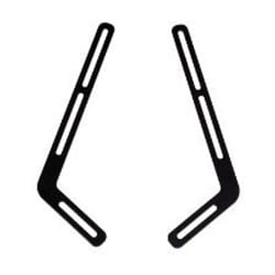 Hama 00108746 supporto da parete per casse acustiche Nero