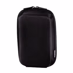Hama Borsa Hardcase Colour Style 80M nero (7,5x4,5x12,5 cm), Custodia rigida, Ogni marca, Nero