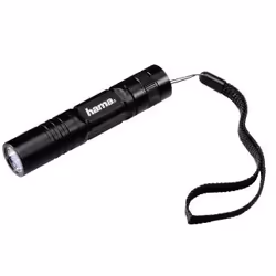 Hama Regular R-98, Torcia a mano, Nero, 1 lampada(e), 0,5 W, 30000 h, 36 lm