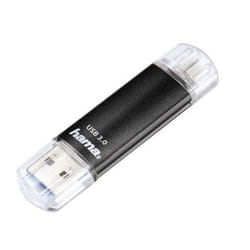 Hama 00124001 unità flash USB 128 GB USB Type-A / Micro-USB 3.2 Gen 1 (3.1 Gen 1) Nero
