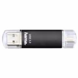 Hama 00124001 unità flash USB 128 GB USB Type-A / Micro-USB 3.2 Gen 1 (3.1 Gen 1) Nero