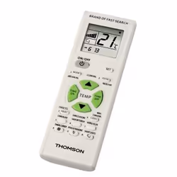 Thomson ROC1205AV telecomando universale per condizionatori d'aria, Aria condizionata, IR Wireless, Pulsanti, Display incorpo ...