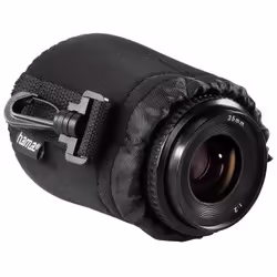 Hama 00126693 custodia e copertura per obiettivi di fotocamere Nero Neoprene
