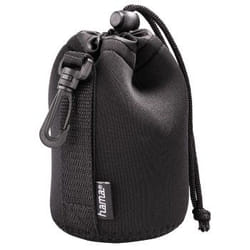 Hama 00126694 custodia e copertura per obiettivi di fotocamere Nero Neoprene