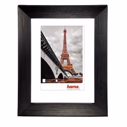 Hama Paris, Cornice per foto singola, Vetro, Plastica, Nero, 9 x 13 cm, 130 mm, 180 mm