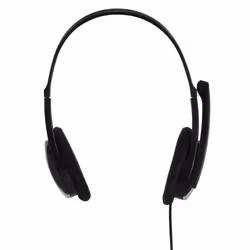 Hama Essential HS 200 Auricolare Cablato A Padiglione Musica e Chiamate Nero, Argento - Vista aggiuntiva 2