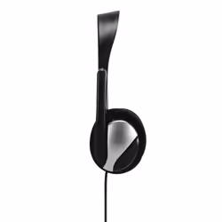 Hama Essential HS 200 Auricolare Cablato A Padiglione Musica e Chiamate Nero, Argento - Vista aggiuntiva 3