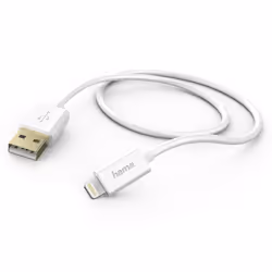 Hama 1.5m, Lightning/USB, 1,5 m, Lightning, USB A, Bianco, Dritto, Dritto