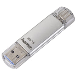 Hama C-Laeta unità flash USB 16 GB USB Type-A / USB Type-C 3.2 Gen 1 (3.1 Gen 1) Argento