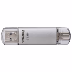 Hama C-Laeta unità flash USB 64 GB USB Type-A / USB Type-C 3.2 Gen 1 (3.1 Gen 1) Argento