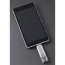 Hama C-Laeta unità flash USB 64 GB USB Type-A / USB Type-C 3.2 Gen 1 (3.1 Gen 1) Argento - Vista aggiuntiva 4