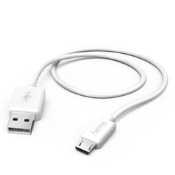 Hama 00173628 cavo USB USB 2.0 1,4 m USB A Micro-USB B Bianco