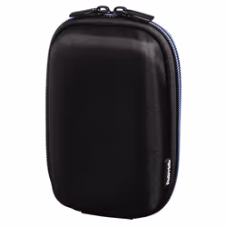 Hama Hardcase Zip, Custodia rigida, Ogni marca, Nero, Blu