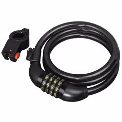 Hama 00178111, Antifurto, Nero, Blocco di combinazione, 1200 mm