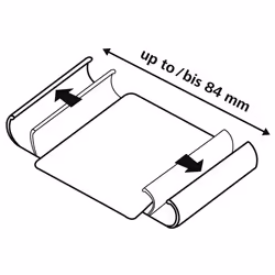 Hama Smart Move custodia per cellulare Custodia a borsellino Blu