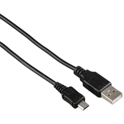Hama Micro-USB 1m cavo USB USB 2.0 USB A Micro-USB B Nero