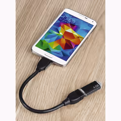 Hama 173892 cavo USB USB 2.0 0,15 m Micro-USB B USB A Nero - Vista aggiuntiva 5