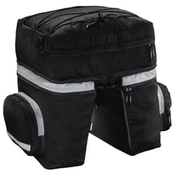Hama 00178117 Cestino e borsa per bicicletta Posteriore Borsa da bicicletta 40 L Poliestere Nero