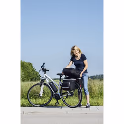 Hama 00178117 Cestino e borsa per bicicletta Posteriore Borsa da bicicletta 40 L Poliestere Nero