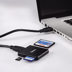 Hama 00124156 lettore di schede USB 3.2 Gen 1 (3.1 Gen 1) Type-A Nero - Vista aggiuntiva 5