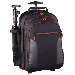 Hama Miami Custodia trolley Nero, Rosso - Vista aggiuntiva 2