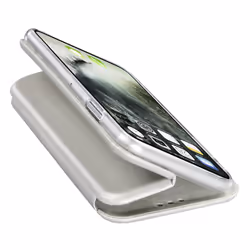 Hama Curve custodia per cellulare 14,7 cm (5.8") Custodia a libro Argento
