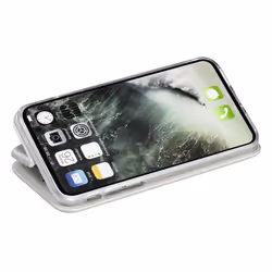 Hama Curve custodia per cellulare 14,7 cm (5.8") Custodia a libro Argento