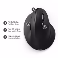 Hama EMC-500 mouse Ufficio Mano destra USB tipo A Ottico 1800 DPI - Vista aggiuntiva 5