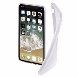 Hama Crystal Clear, Cover, Apple, iPhone XS, Trasparente
