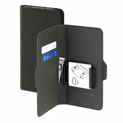 Hama 00185120, Custodia a libro, Ogni marca, 12,9 cm (5.1"), Oliva