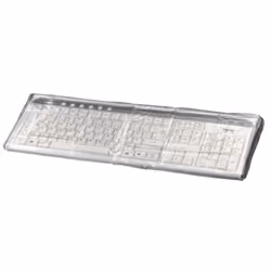 Hama 00113818 protezione antipolvere Copertura antipolvere per tastiera Trasparente
