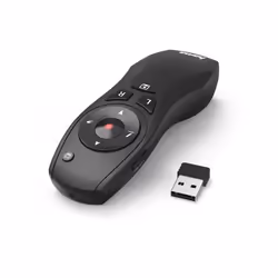 Hama 00139916 puntatore wireless RF Nero