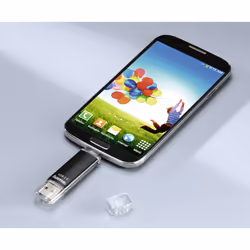 Hama Laeta Twin unità flash USB 256 GB USB Type-A / Micro-USB 3.2 Gen 1 (3.1 Gen 1) Nero - Vista aggiuntiva 4