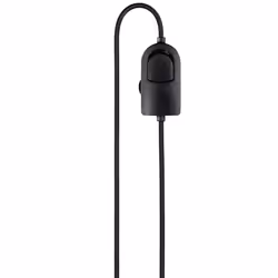 Hama HS-P200 Auricolare Cablato A Padiglione Ufficio Nero - Vista aggiuntiva 6