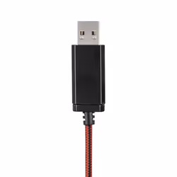 Hama HS-USB400 Auricolare Cablato A Padiglione Gaming USB tipo A Nero, Rosso - Vista aggiuntiva 7